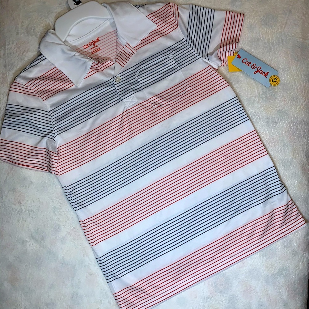 Boys short-sleeve polo shirt